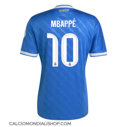 Maglie da calcio Real Madrid Kylian Mbappe #10 Terza Maglia 2025-26 Manica Corta